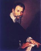 Bernardo Strozzi Portrait of Claudio Monteverdi in Venice Germany oil painting artist